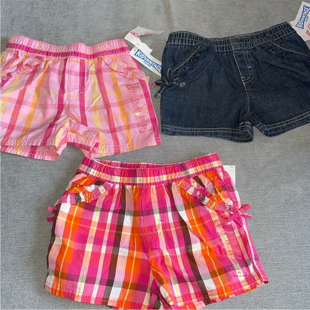Toughskins Girls Size 4 Shorts Lot